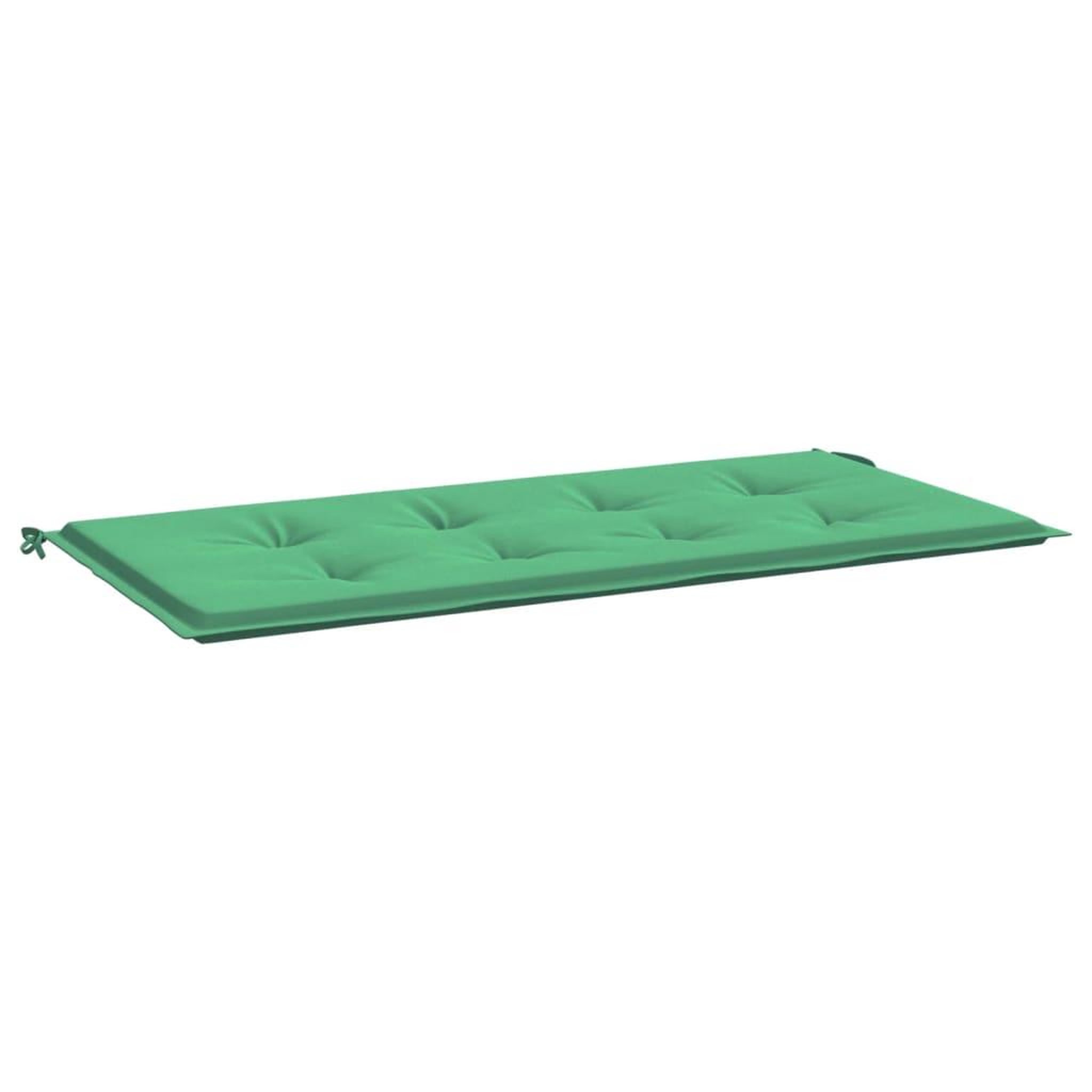 Voir la diapositive 2 : VIDAXL Coussin de banc de jardin vert 120x50x3 cm tissu oxford