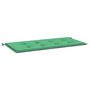 Voir la diapositive 2 : VIDAXL Coussin de banc de jardin vert 120x50x3 cm tissu oxford