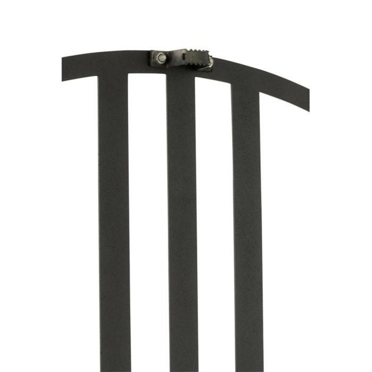 Paris Prix Horloge Murale en Métal  Lignes  69cm Noir