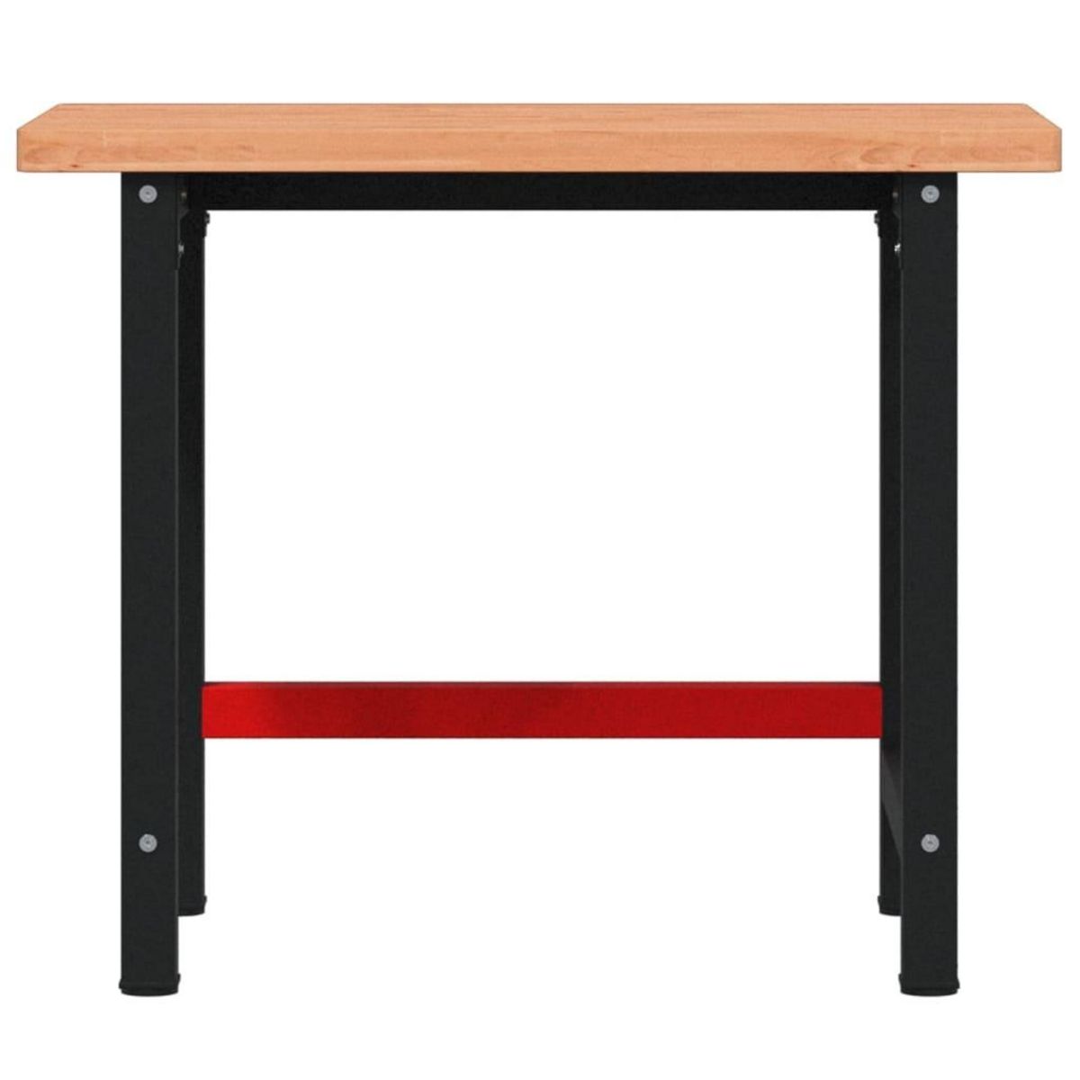 VIDAXL Etabli 100x60x83 cm bois massif de hetre rectangulaire