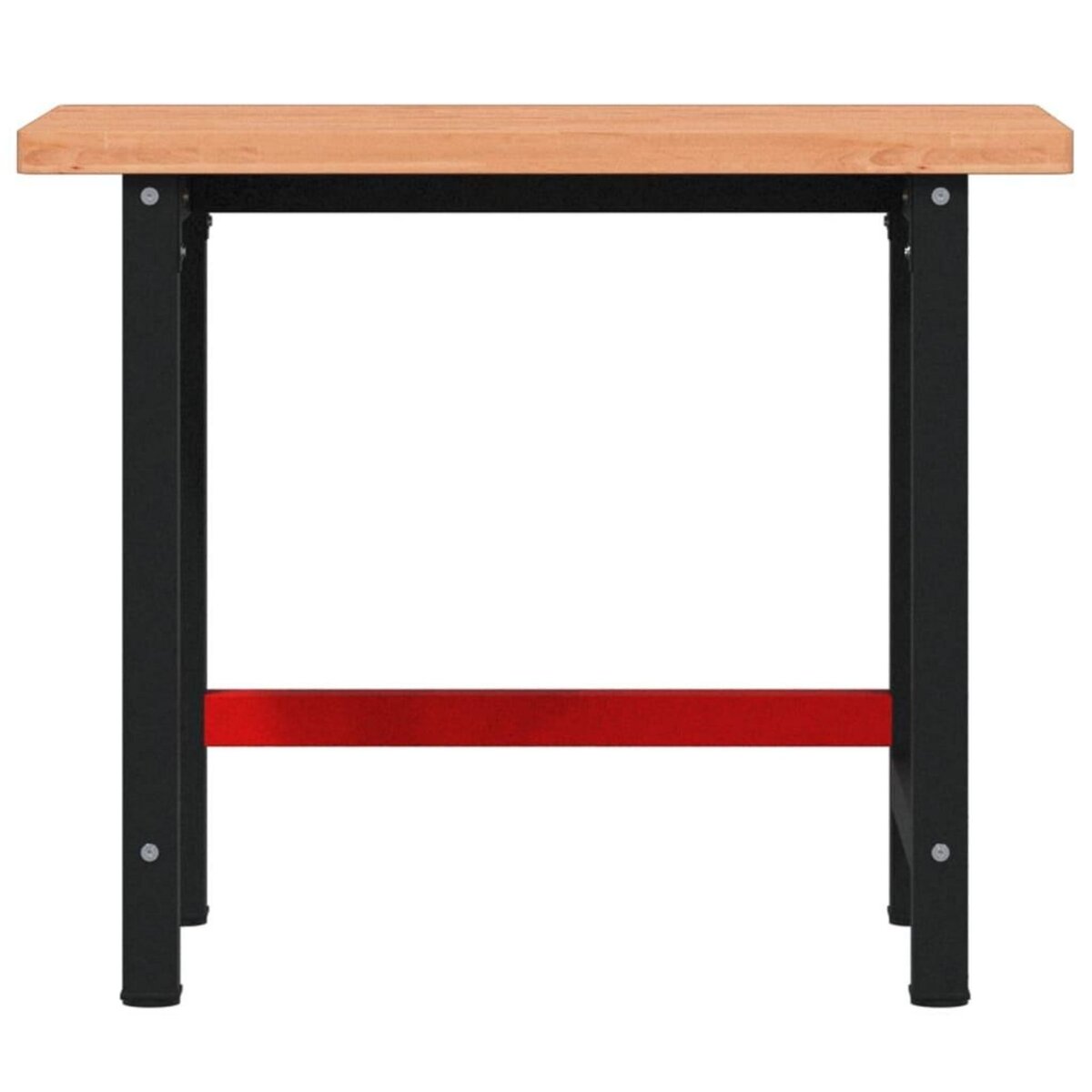 VIDAXL Etabli 100x60x83 cm bois massif de hetre rectangulaire