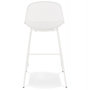 Voir la diapositive 5 : Paris Prix Tabouret de Bar Design  Braddock  96cm Blanc