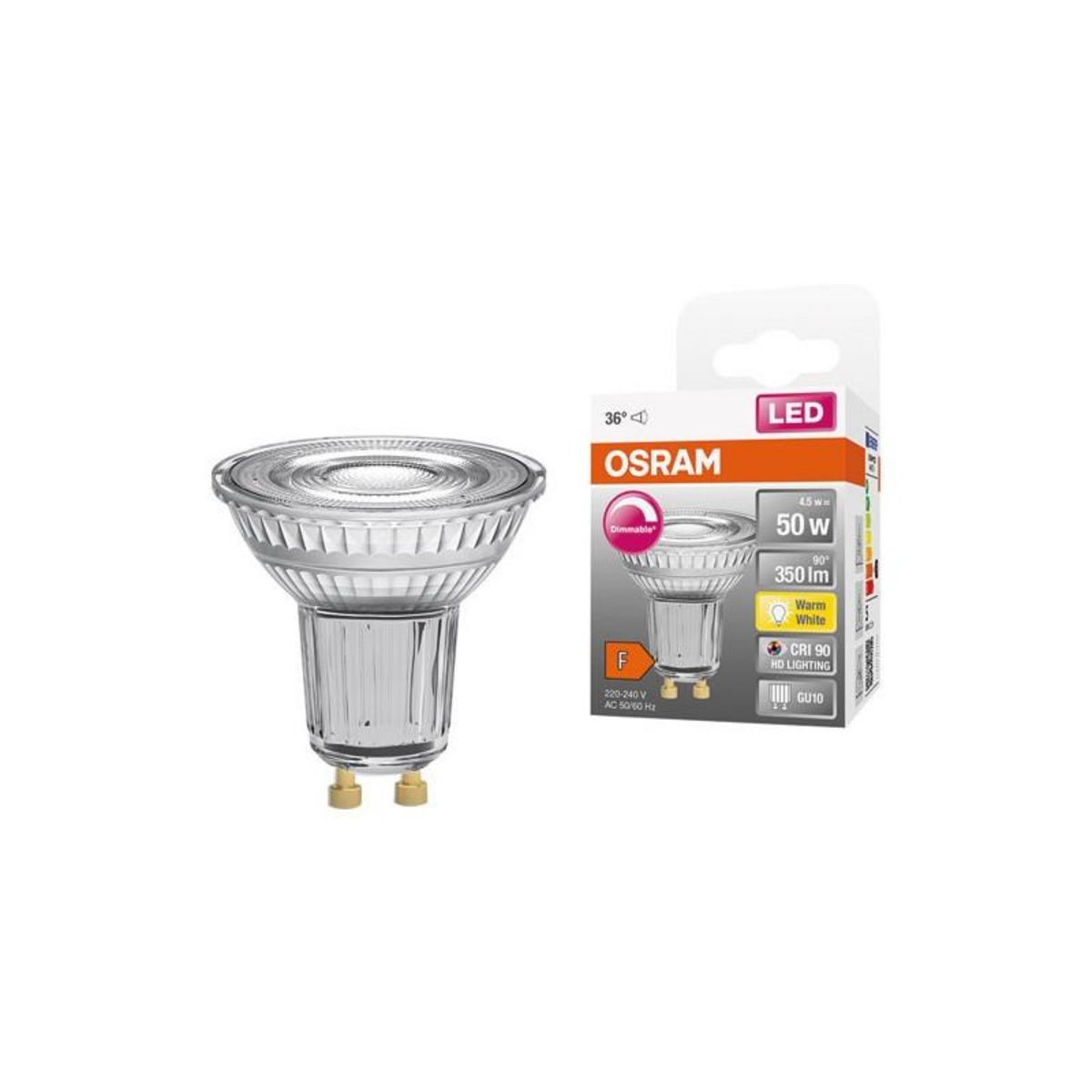Osram SPOT PAR16 LED DIM 5.5W GU10 CHD BT1 OSRAM - 4058075797888