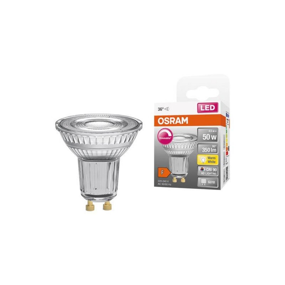 Osram SPOT PAR16 LED DIM 5.5W GU10 CHD BT1 OSRAM - 4058075797888