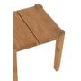 Voir la diapositive 4 : Paris Prix Table d'Appoint en Teck  Bruce  40cm Naturel