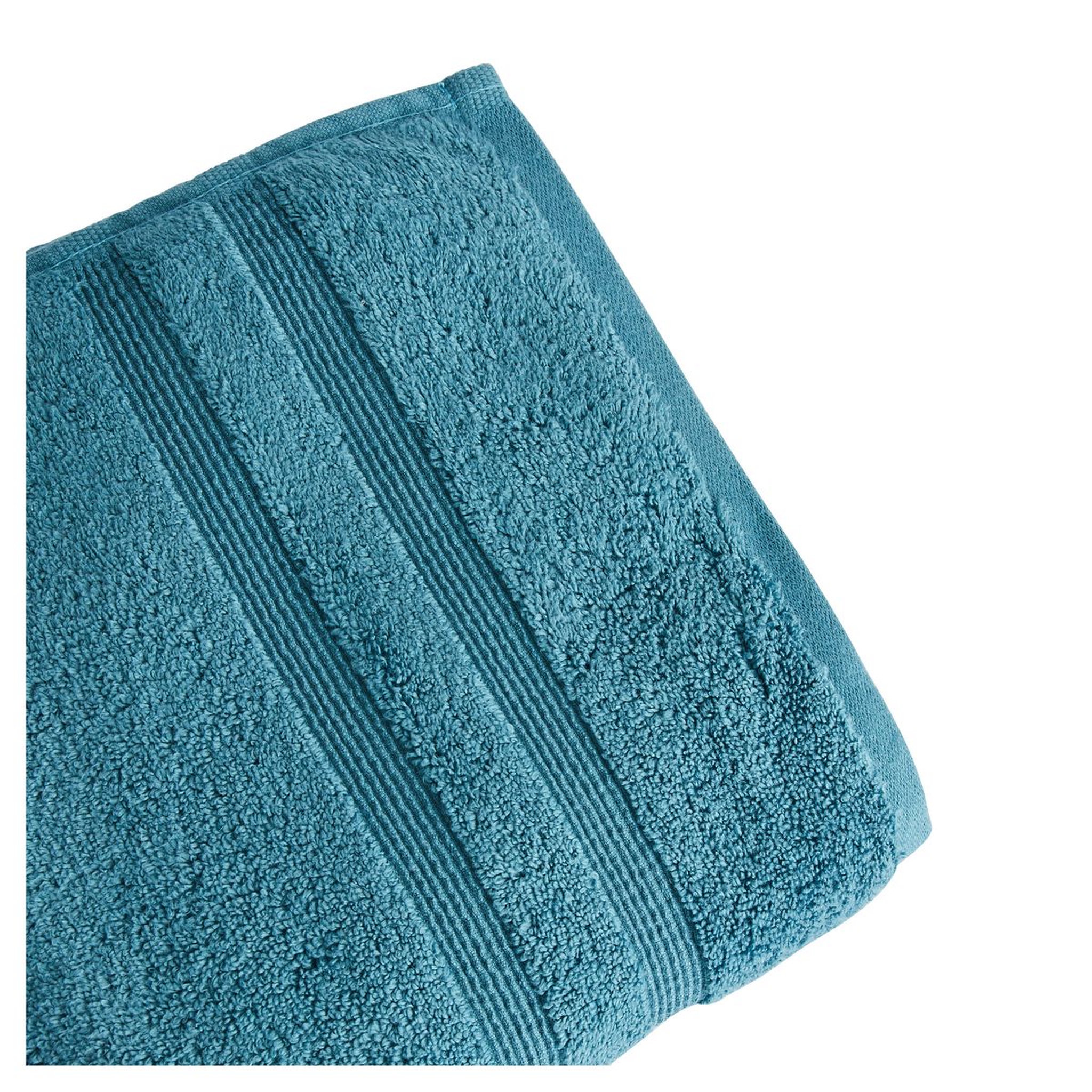 Voir la diapositive 3 : ACTUEL Drap de bain uni en coton 500gsm EXTRA FINE