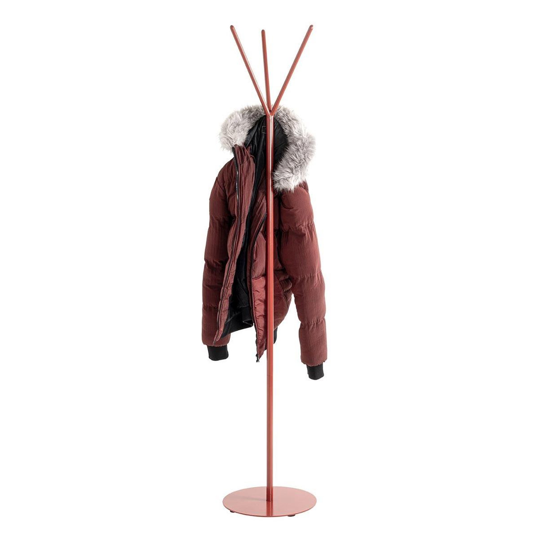 Voir la diapositive 2 : Paris Prix Porte-manteau 3 crochets  sasha  173cm rouge