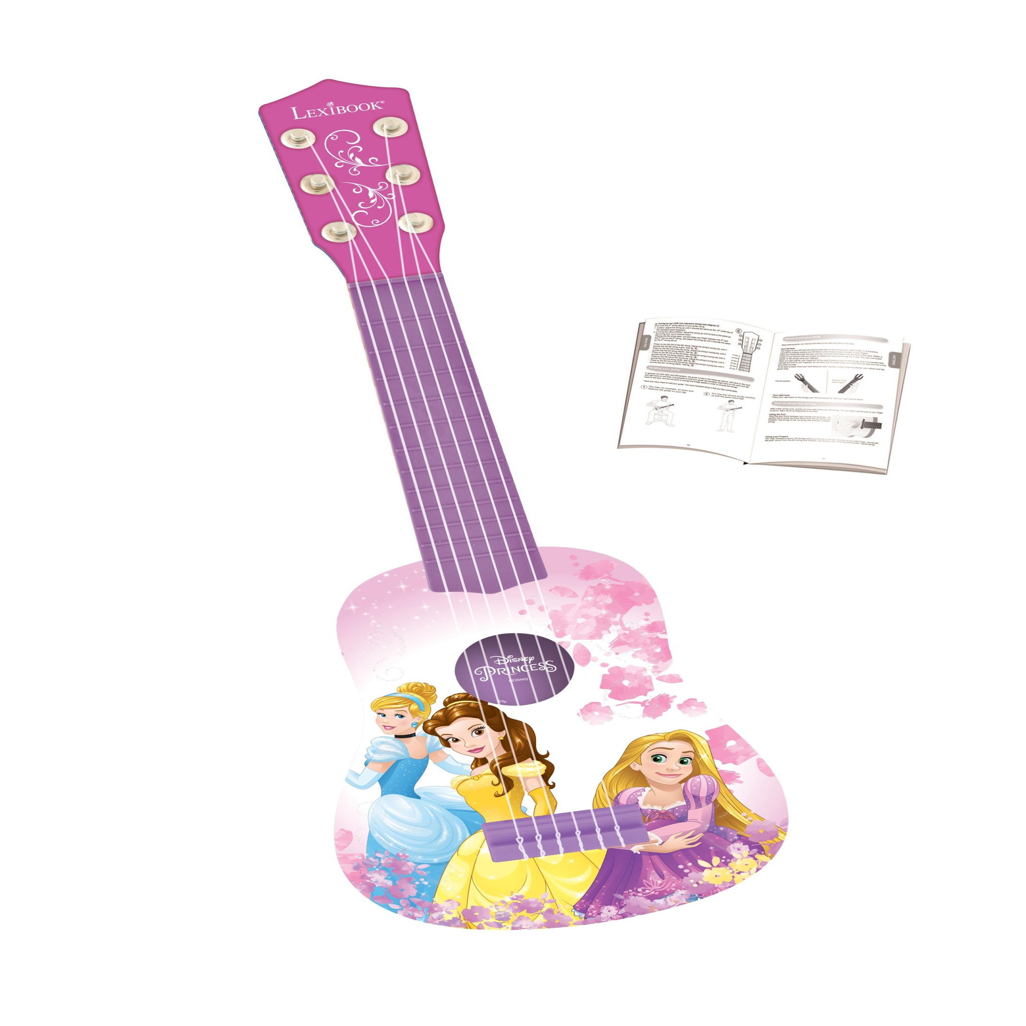 Voir la diapositive 2 : Lexibook Ma Première Guitare Disney Princesses
