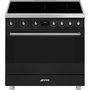 Voir la diapositive 1 : SMEG Piano de cuisson induction C9IMMB2