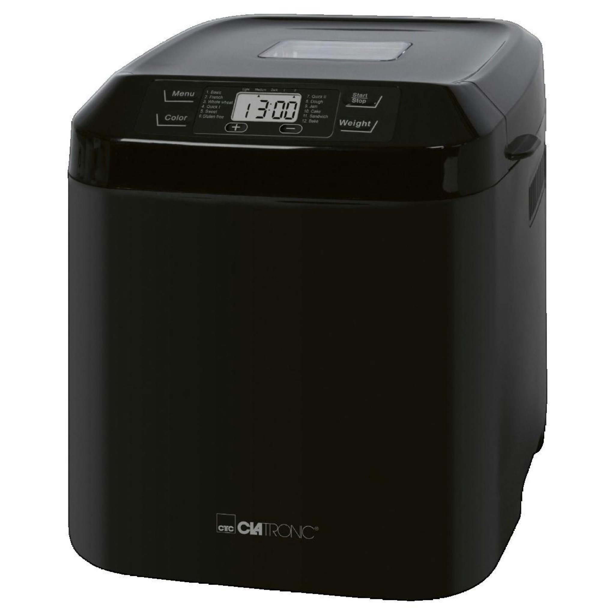 CLATRONIC Machine à pain Clatronic BBA 3774 puissance 550 W capacité 1.5 kg