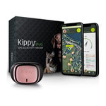 KIPPY KIPPY - Collier GPS pour Chiens et Chats - Evo - 38 GR - Waterproof - Pink Petal