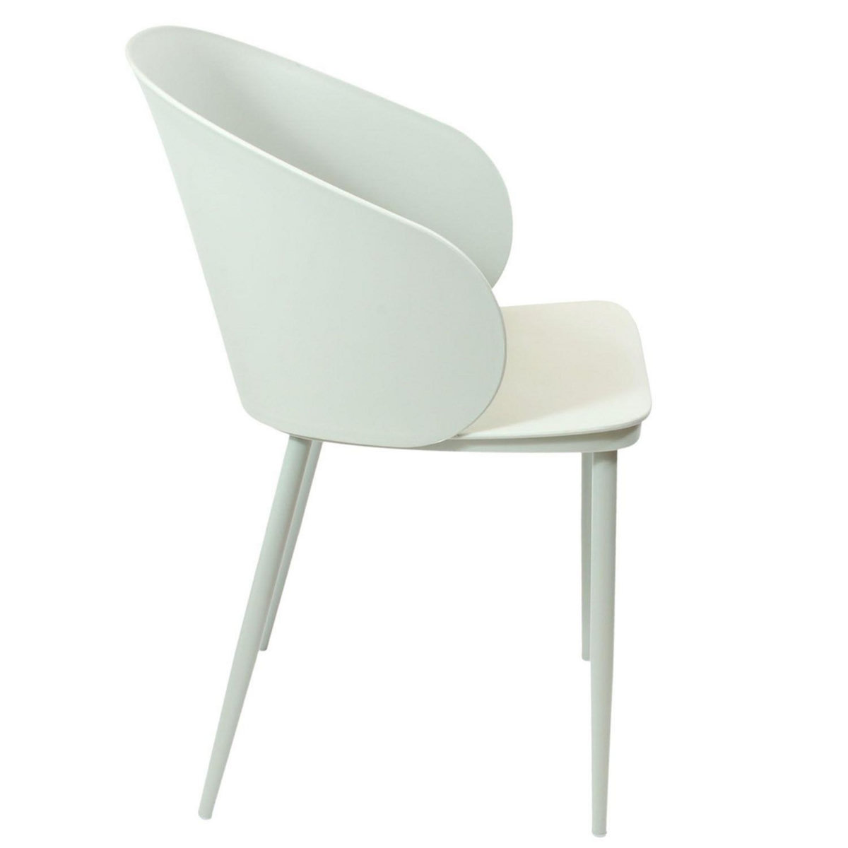 The Home Deco Factory Fauteuil design à coque Alison