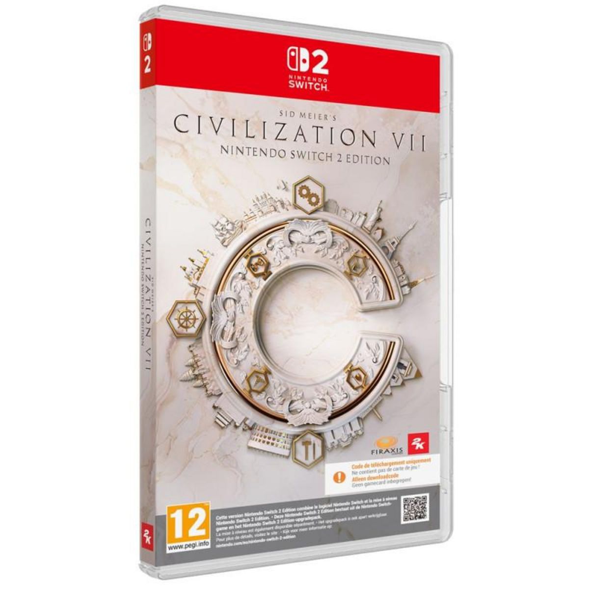 2K Games Civilization VII Code in a Box Nintendo Switch 2
