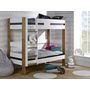 Voir la diapositive 1 : JUNIOR PROVENCE Lit superposé modulable 90x190 cm avec sommier CODY