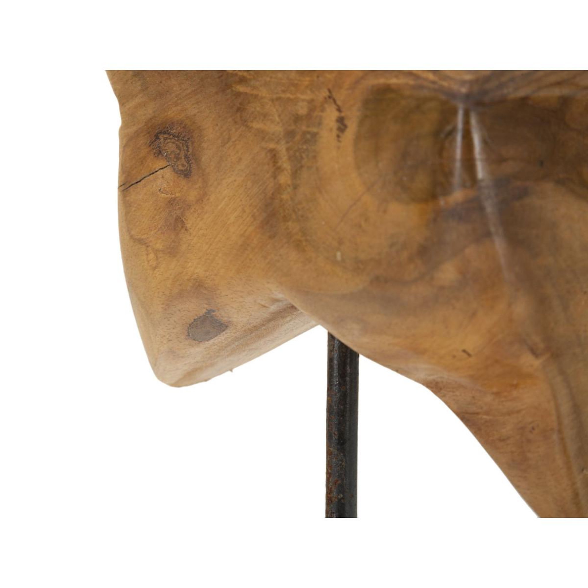 Voir la diapositive 6 : Paris Prix Objet déco en teck  étoile  42cm naturel