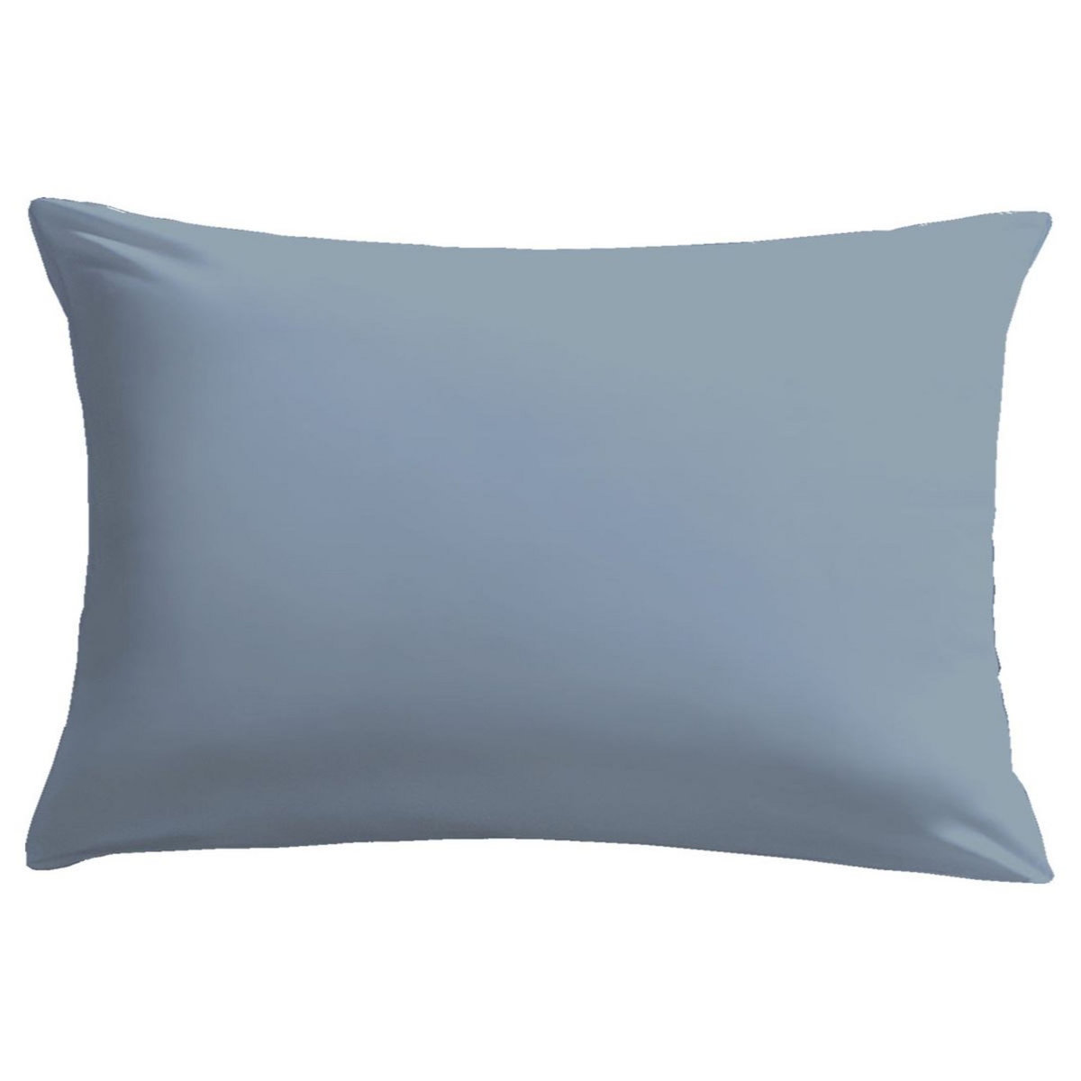 Taie d'oreiller unie en microfibre 