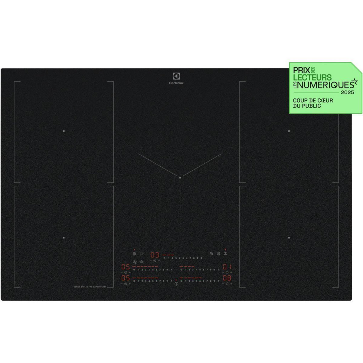 ELECTROLUX Plaque induction EIS87553IZ SaphirMatt 80cm