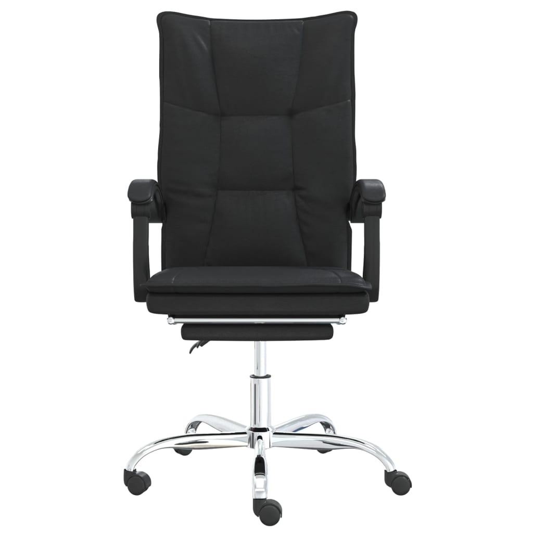 Voir la diapositive 3 : VIDAXL Fauteuil inclinable de bureau Noir Similicuir