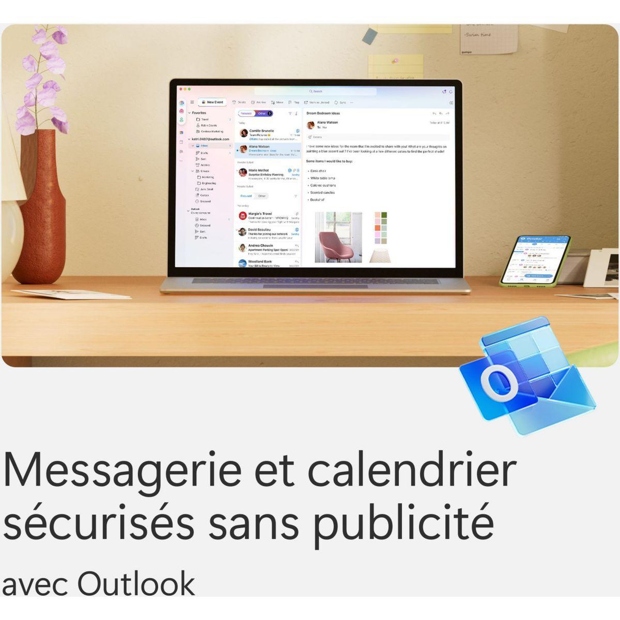 Voir la diapositive 4 : MICROSOFT Logiciel de bureautique 365 Personnel 12 mois 2025