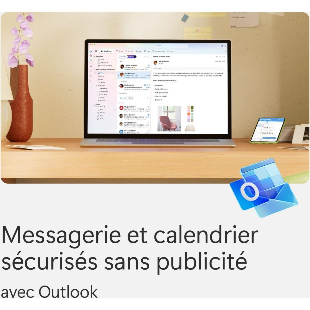 MICROSOFT Logiciel de bureautique 365 Personnel 12 mois 2025