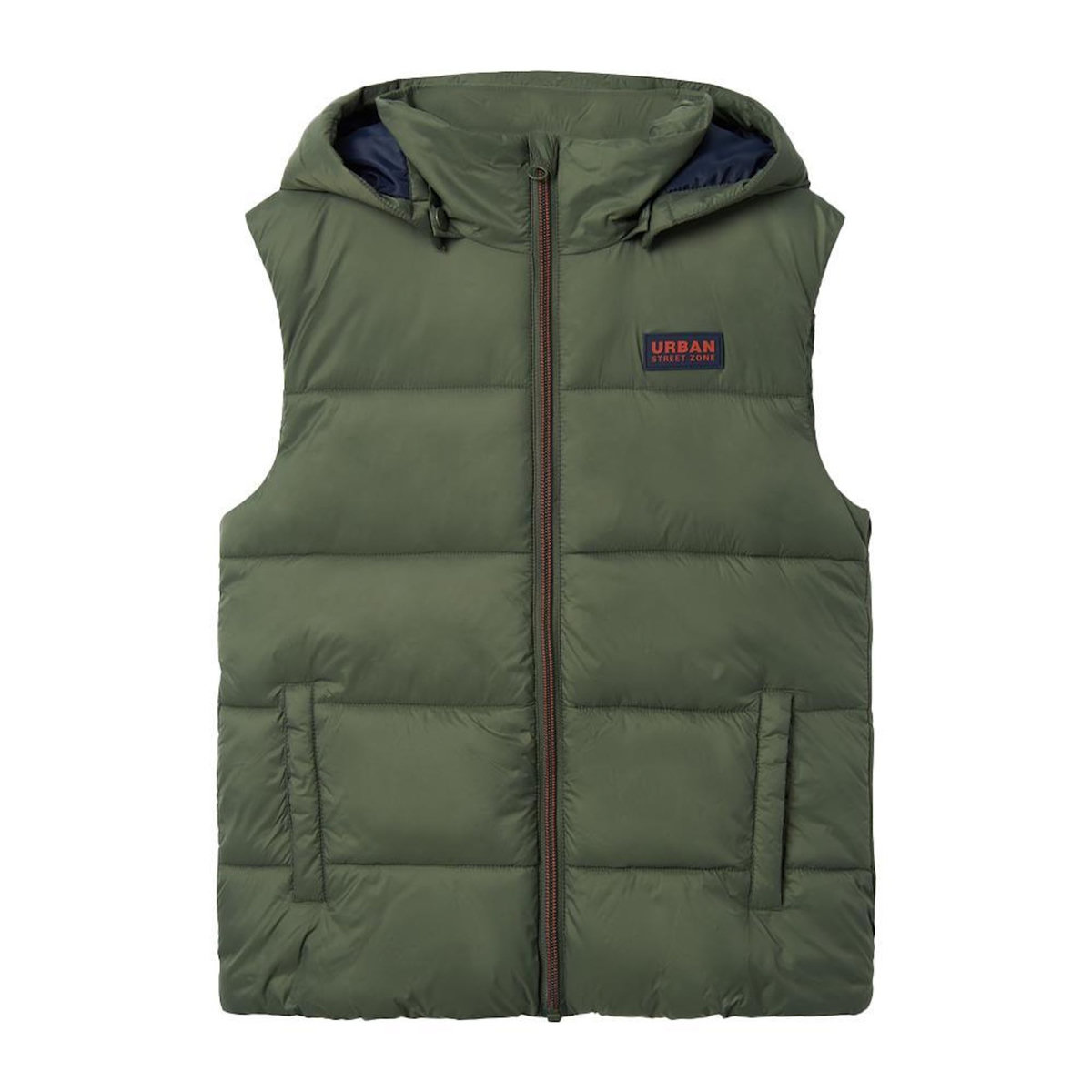 NAME IT Doudoune sans manche Kaki Garçon Name it Vest