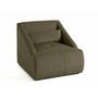 Voir la diapositive 4 : LISA DESIGN Onyx - fauteuil - en velours côtelé