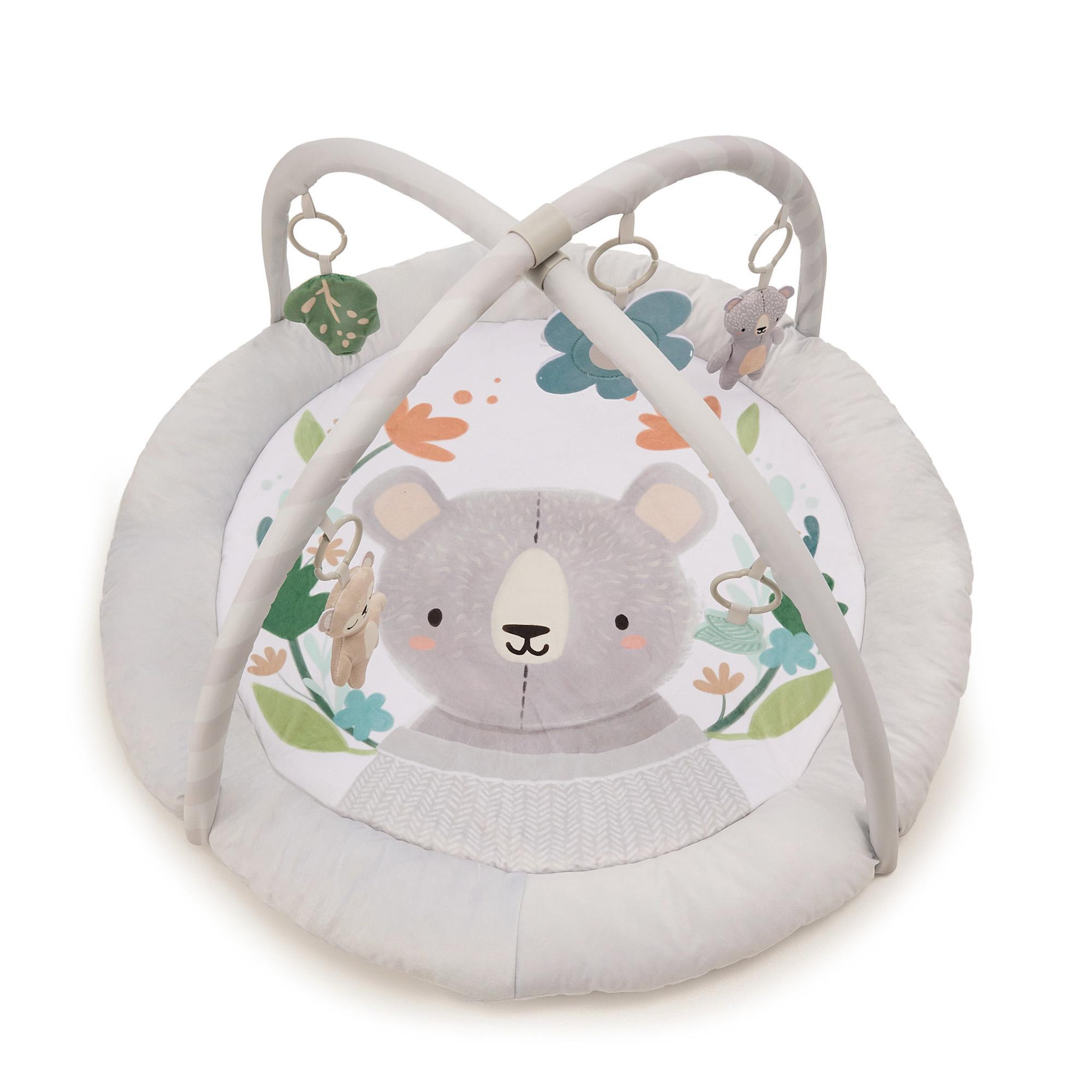 Voir la diapositive 4 : KINDERKRAFT Tapis d'éveil doux avec jouets d'activation et arceaux