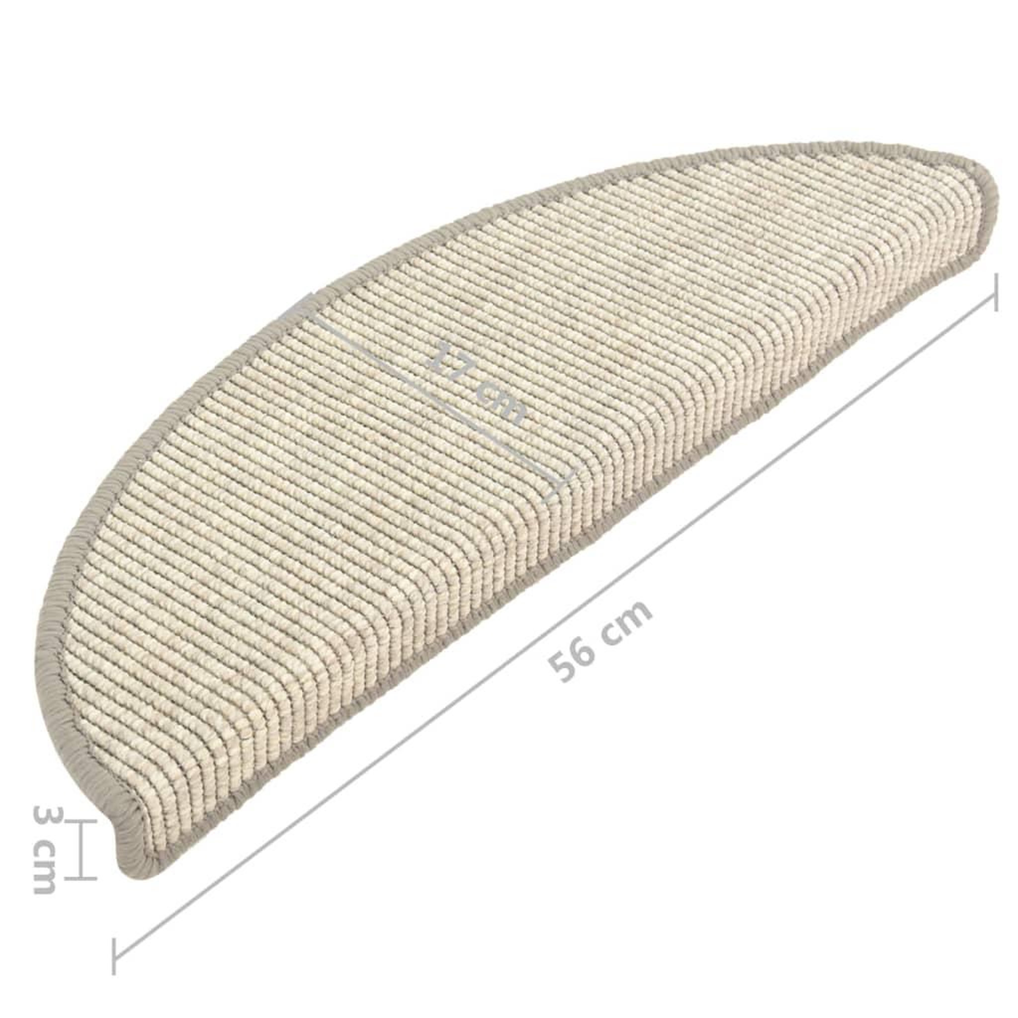 Voir la diapositive 6 : VIDAXL Tapis d'escalier autocollants 15 pcs 56x17x3 cm Argente