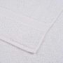 Voir la diapositive 6 : VIDAXL Serviettes de visage 4 pcs blanc 30x30 cm 360 g m² 100% coton