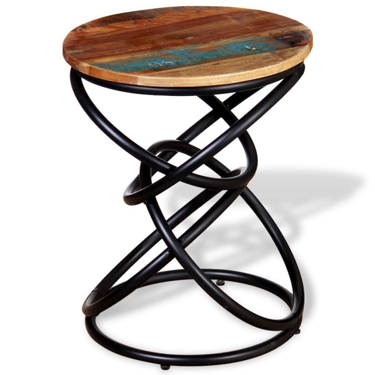 VIDAXL Table d'appoint Bois de recuperation massif