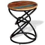 VIDAXL Table d'appoint Bois de recuperation massif