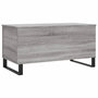 Voir la diapositive 5 : VIDAXL Table basse Sonoma gris 90x44,5x45 cm Bois d'ingenierie