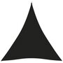 VIDAXL Voile de parasol Tissu Oxford triangulaire 5x7x7 m noir