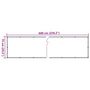 Voir la diapositive 6 : VIDAXL Ecran de balcon en tissu Oxford 75x600 cm Beige