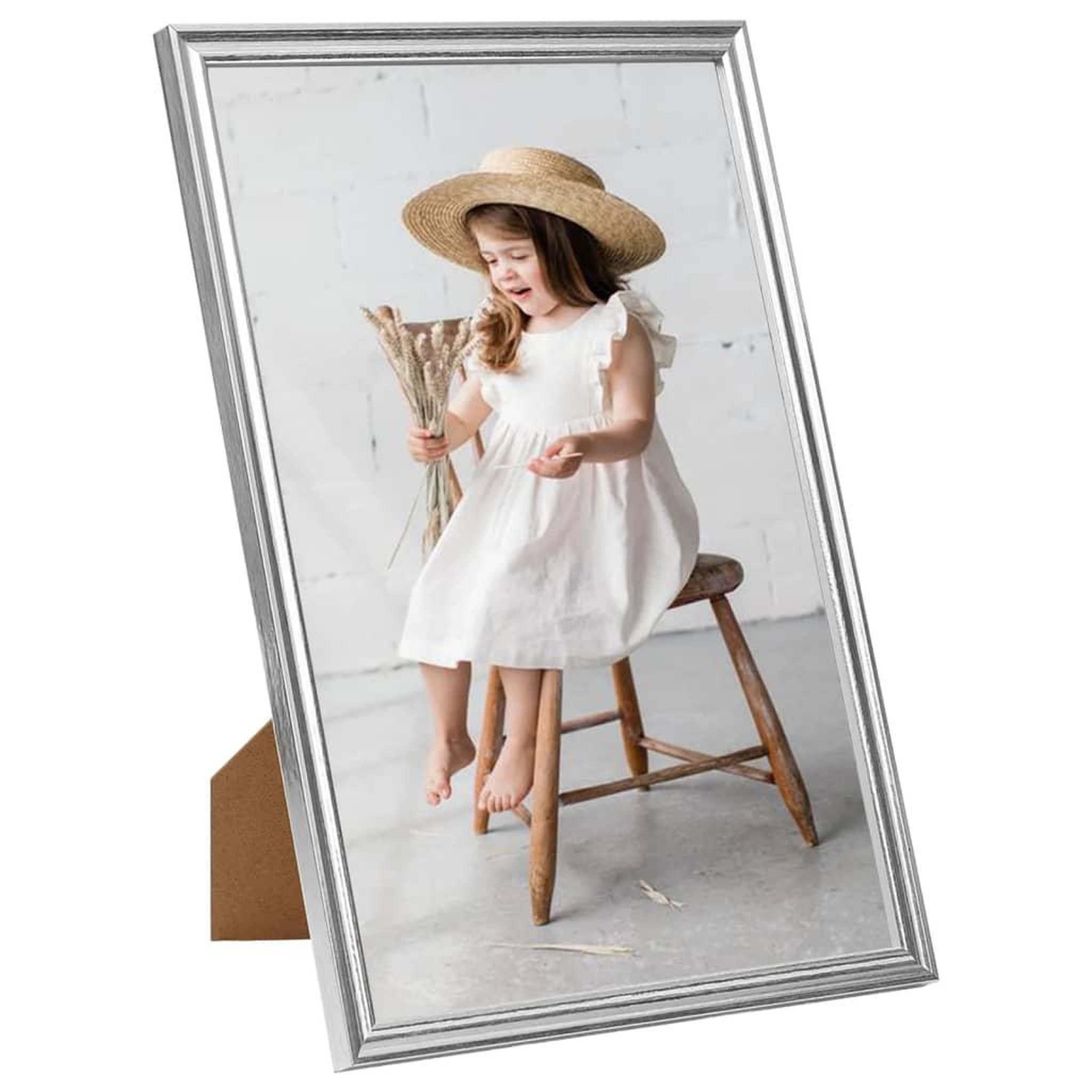 Voir la diapositive 2 : VIDAXL Collage de cadres photo 3 pcs de table Argente 21x29,7 cm
