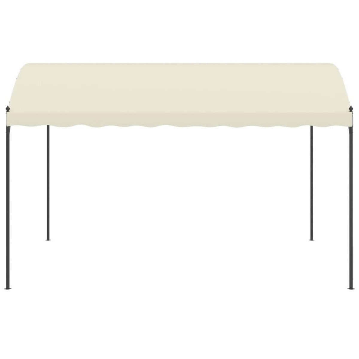 VIDAXL Tonnelle Tissu Creme