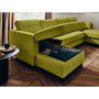 Voir la diapositive 4 : LISA DESIGN Anna - canapé panoramique en u - 7 places - convertible avec coffre - en velours