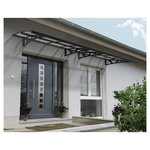 Canopia by PALRAM Marquise - Anthracite - 139x447cm - CANOPY AMSTERDAM 4460