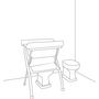 Voir la diapositive 2 : BREVI Table à langer pliante Lindo