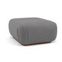 Voir la diapositive 4 : LISA DESIGN Penelope - pouf en velours texturé
