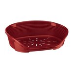 Ferplast Corbeille - Ferplast - Siesta Deluxe - Taille 2 - Bordeaux - 49x36x17,5cm