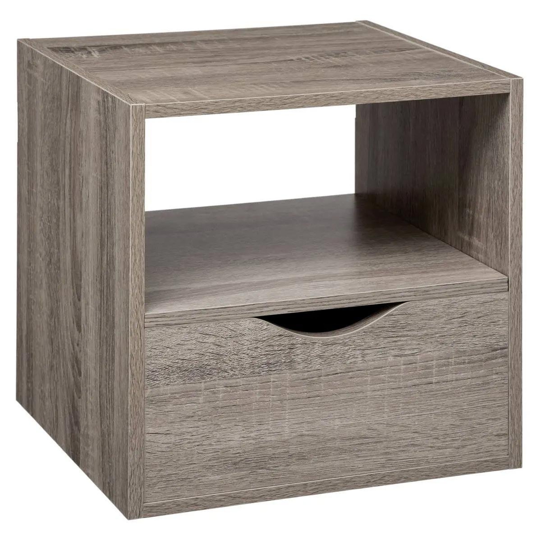 Voir la diapositive 2 : Paris Prix Tiroir & étagère pour meuble  mix n'modul  31cm gris
