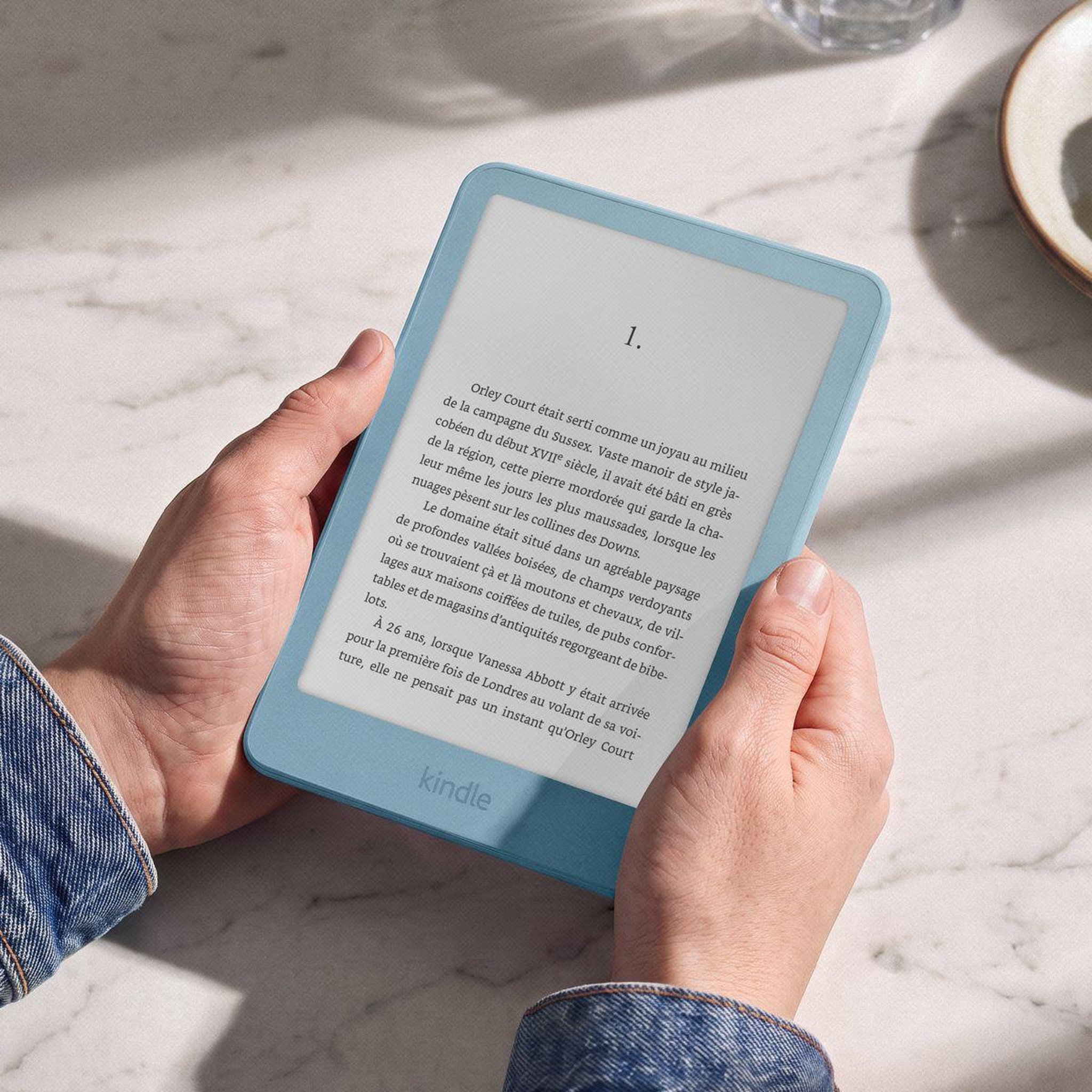 Voir la diapositive 2 : AMAZON Liseuse eBook Kindle 32 Go 2026 Bleu