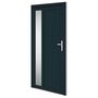 Voir la diapositive 2 : VIDAXL Porte d'entree anthracite 98x208 cm PVC