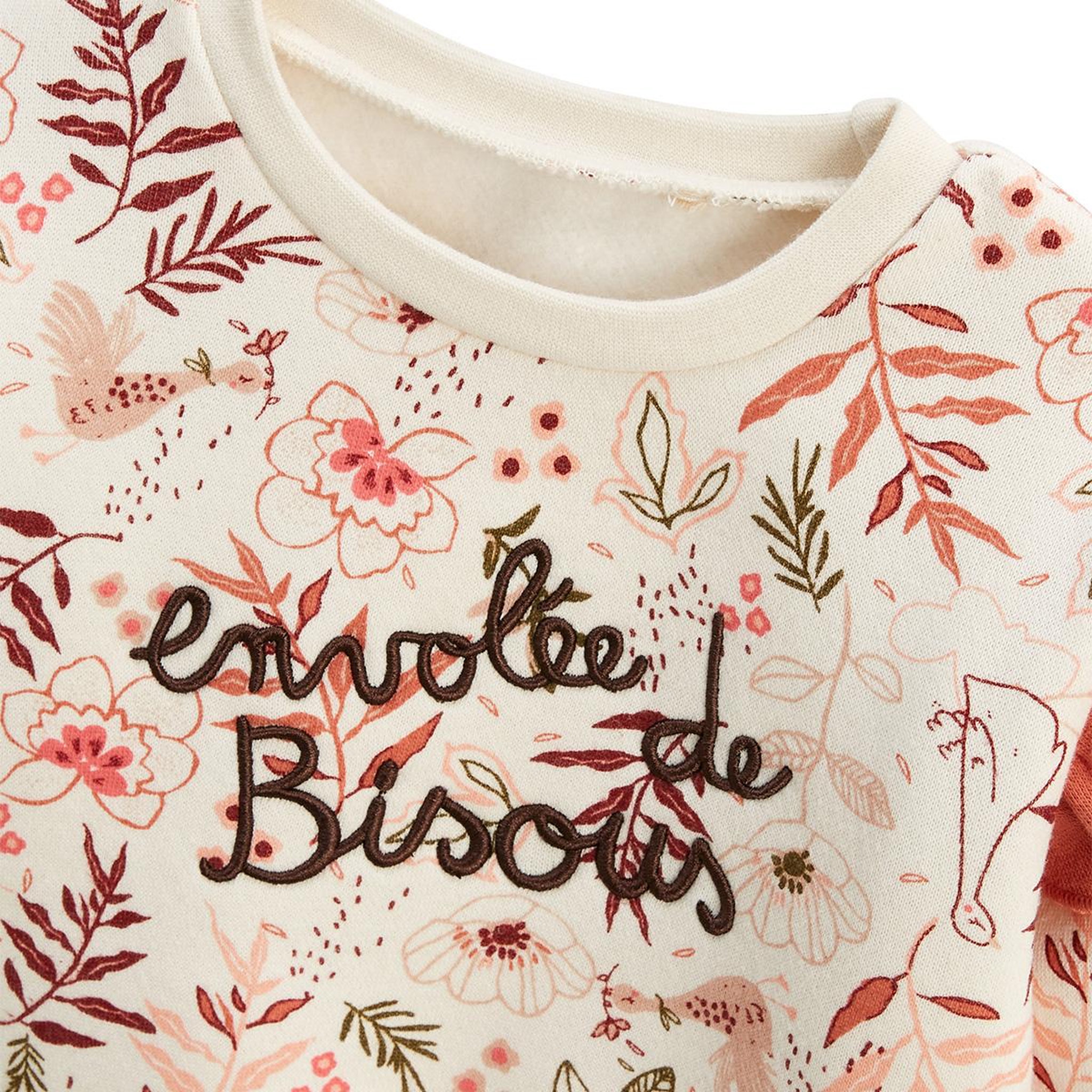 Voir la diapositive 3 : Petit Béguin Sweat-shirt enfant en molleton Manouk