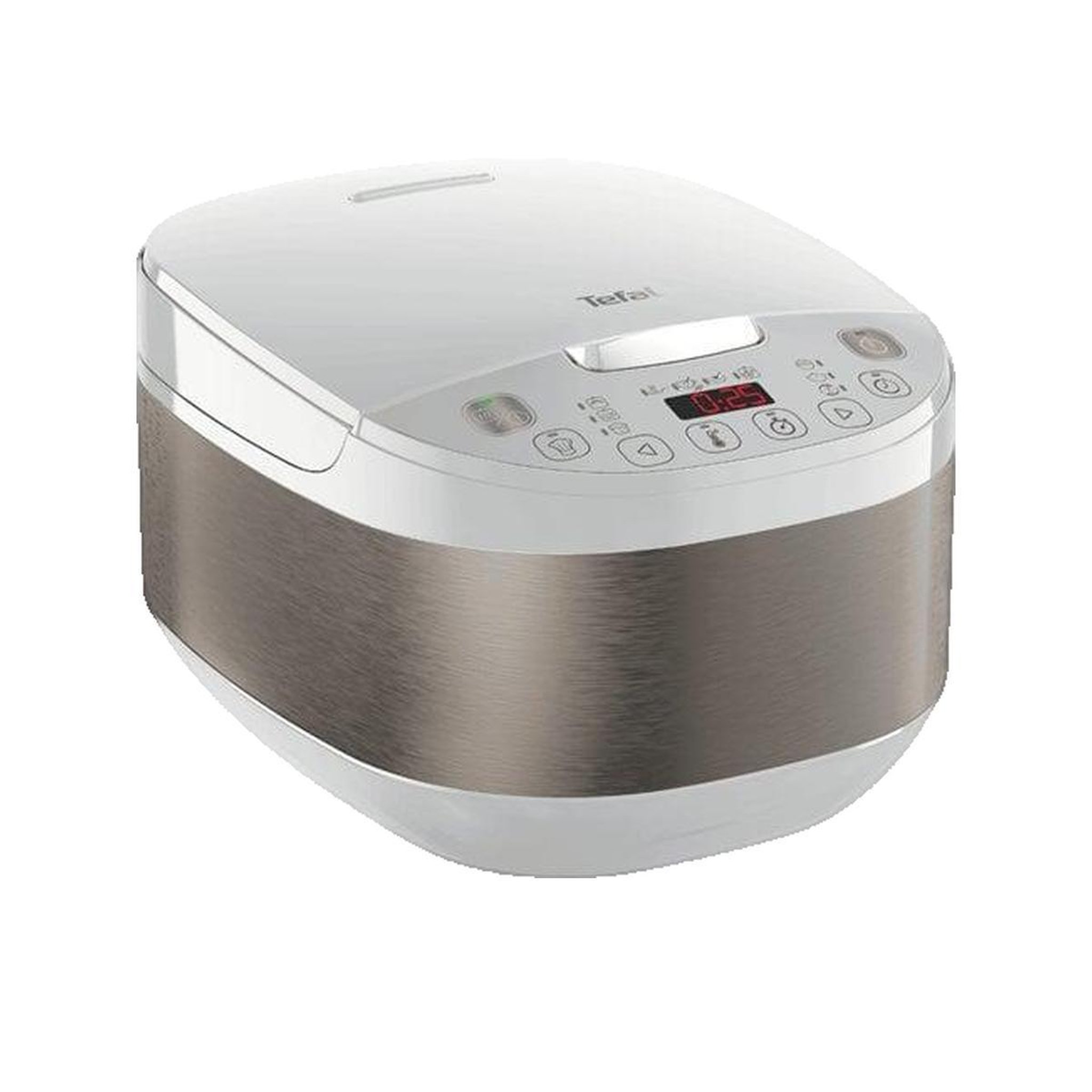 Voir la diapositive 2 : TEFAL Multicuiseur Tefal Simply Cook Plus blanc et or