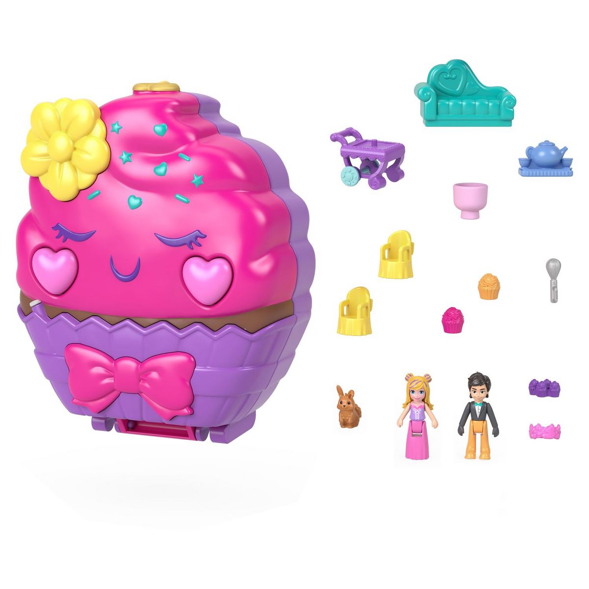 POLLY POCKET Coffret mini figurine CupCake Polly Pocket