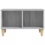 VIDAXL Table basse Sonoma gris 60x50x36,5 cm Bois d'ingenierie