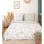 Voir la diapositive 4 : Home collection Parure housse de couette 100%satin de coton 78fils susie