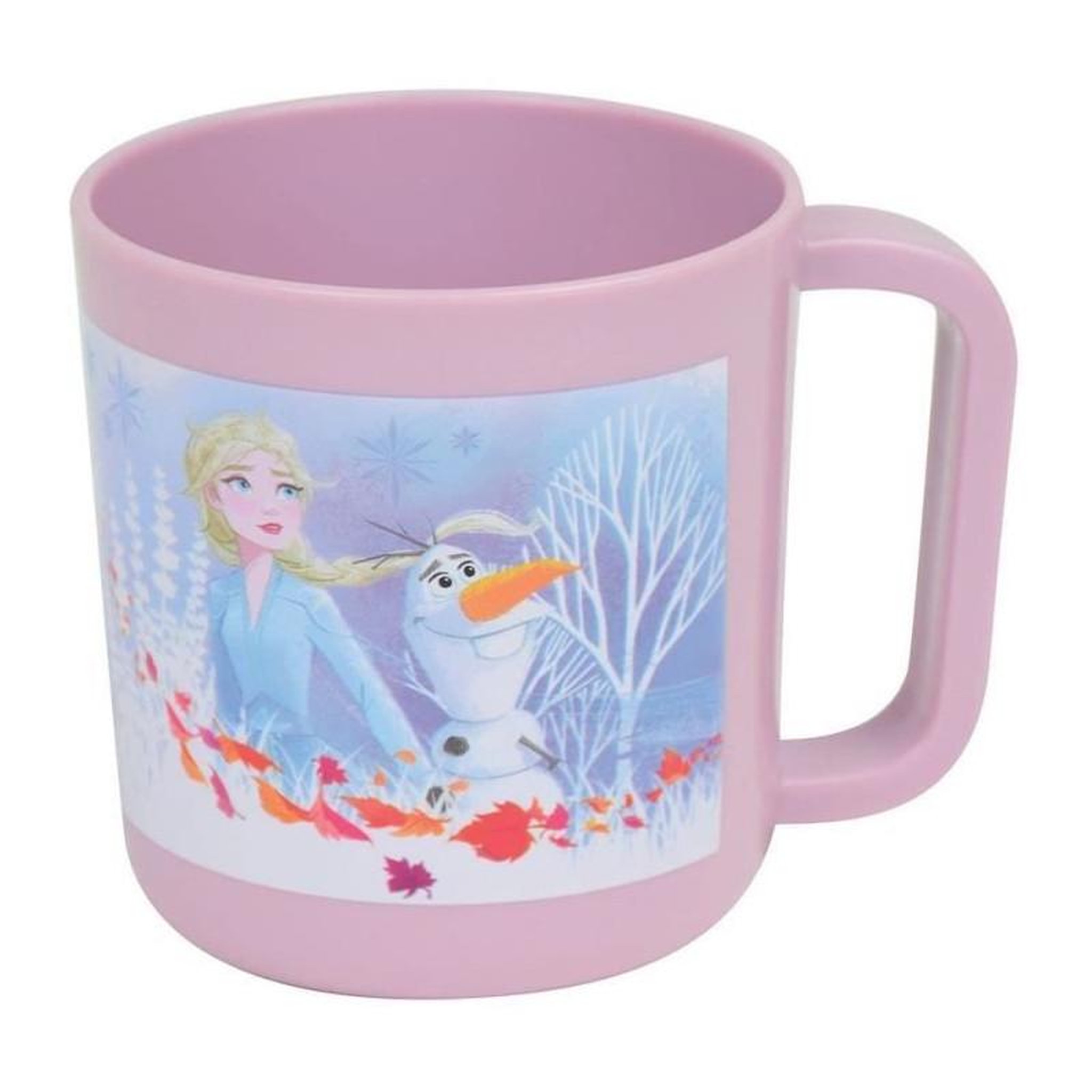 Voir la diapositive 5 : Fun House Lot Vaisselle Disney Reine des Neiges - FUN HOUSE - 006379 - Assiette Creuse, Assiette Plate, Mug, Gourde et Gobelet avec Paille